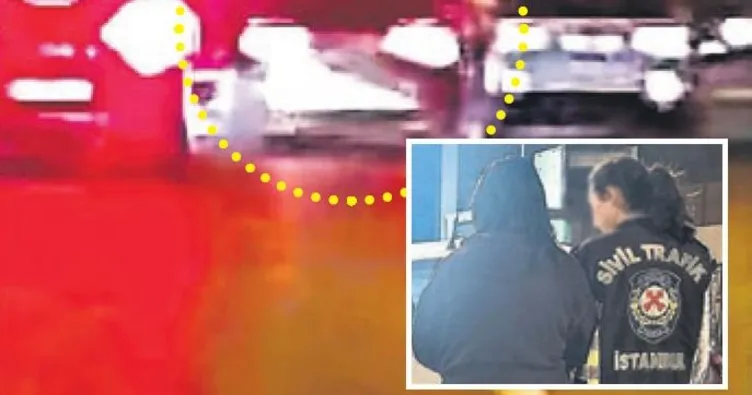 Makas atan sürücüye 96 bin TL ceza
