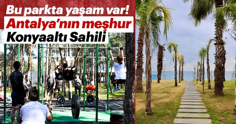 Bu parkta yaşam var