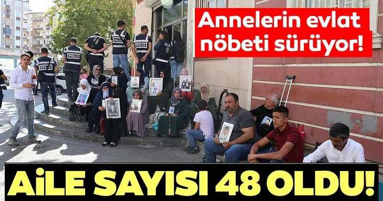 HDP önündeki eylemde 26’ncı gün: aile sayısı 48 oldu