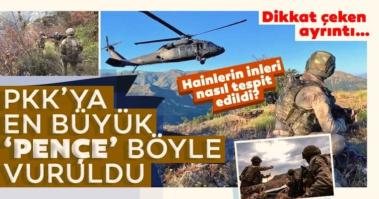 Son dakika: PKK’ya en büyük ’Pençe’nin perde arkası! Hainlerin inleri böyle tespit edildi...