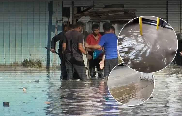 İstanbul’u sağanak yağış vurdu! Yollar göle döndü, İETT otobüsünü su bastı