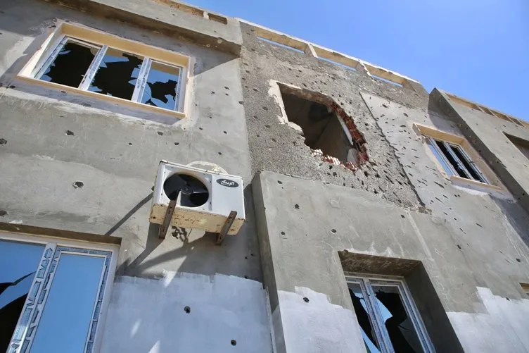 Libya’da darbeci Hafter’in yol açtığı yıkım böyle görüntüledi!