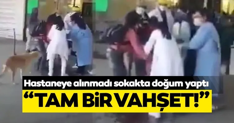 Meksika’da hastaneye alınmayan kadın sokakta doğum yaptı