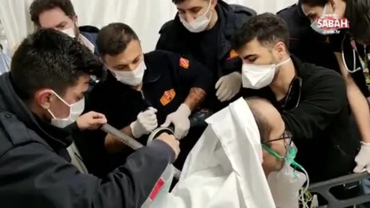 Ameliyata önce itfaiye girdi | Video