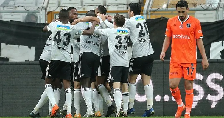 Eksik Kartal yüksekten uçtu! Beşiktaş 3-1 Başakşehir