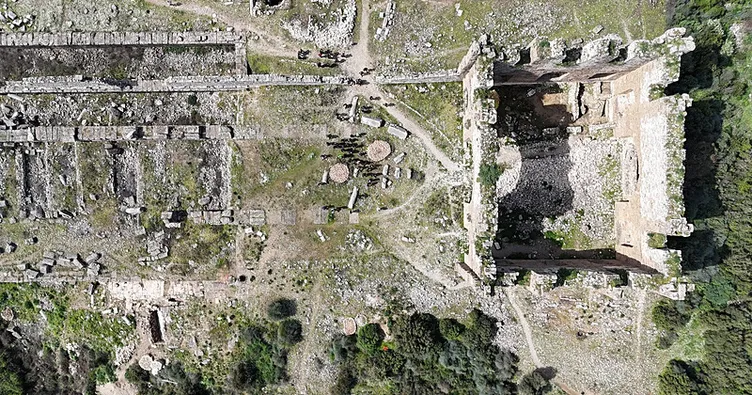 Aspendos’a tarihi dokunuş