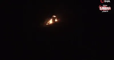 Ayvalık’ta ağaçlık alanda çıkan yangın kontrol altına alındı | Video