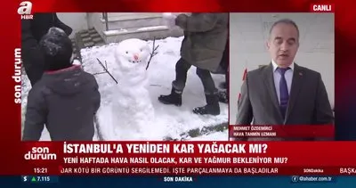İstanbul’a yeniden kar yağacak mı? Yeni haftada hava durumu nasıl olacak? | Video