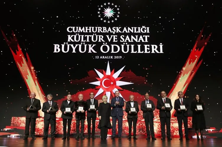 Cumhurbaşkanlığı Kültür ve Sanat Büyük Ödülleri sahiplerini buldu