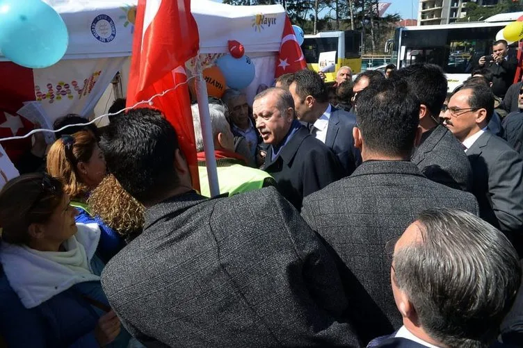 Cumhurbaşkanı Erdoğan’dan ’Hayır’ çadırına ziyaret