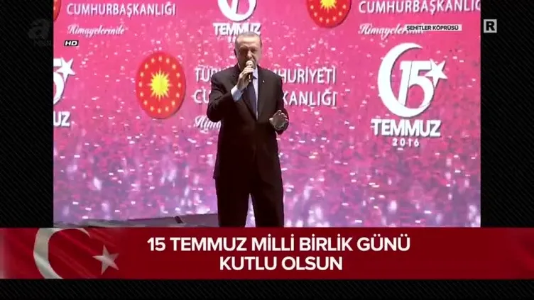 Başkan, milyonlara böyle seslendi