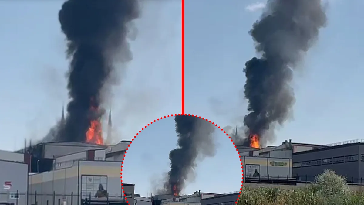 Ankara’da korkutan patlama! Kimyasal ürün fabrikasında yangın çıktı: Alevler yan binaya da sıçradı! Ankara’da korkutan patlama! Kimyasal ürün fabrikasında yangın çıktı: Alevler yan binaya da sıçradı!
