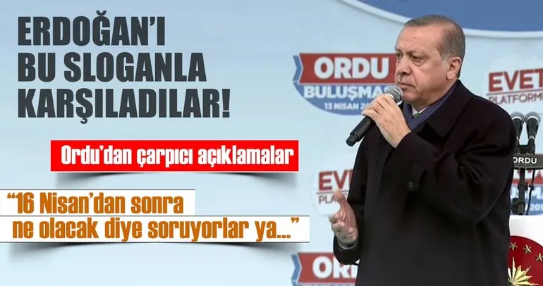 Cumhurbaşkanı Erdoğan’dan çarpıcı açıklamalar