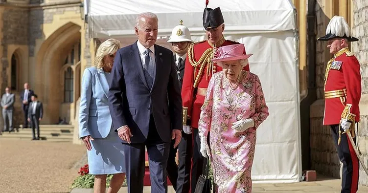 Biden, Kraliyet protokolünü ihlal mi etti?