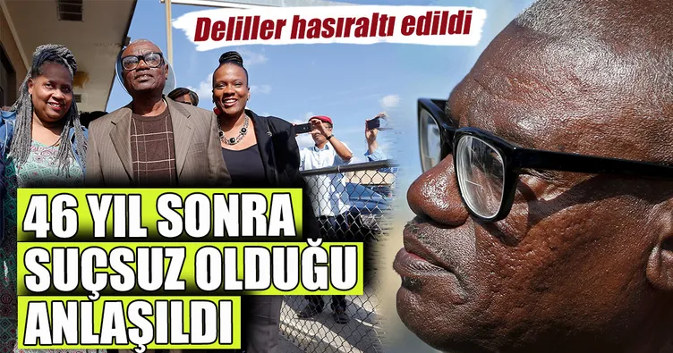 46 yıl sonra suçsuz olduğu anlaşıldı