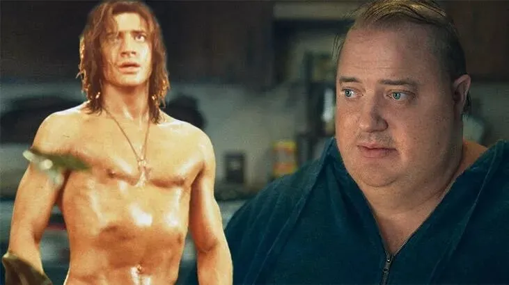Ünlü oyuncu rolü için 180 kilo aldı! Mumya serisiyle tanınan Brendan Fraser’ı görenler şoke oluyor