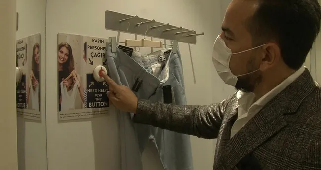 deneme kabinlerinde acil butonlu