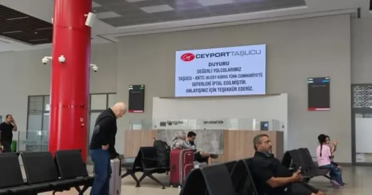 Taşucu Kıbrıs seferleri iptal
