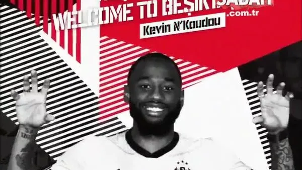 Beşiktaş, Georges-Kevin N'Koudou transferini taraftarlara bu videoyla duyurdu!