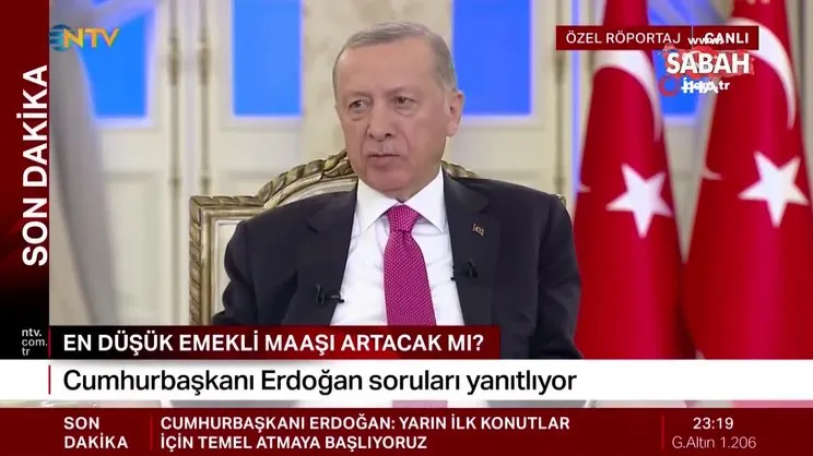 Cumhurbaşkanı Erdoğan: 