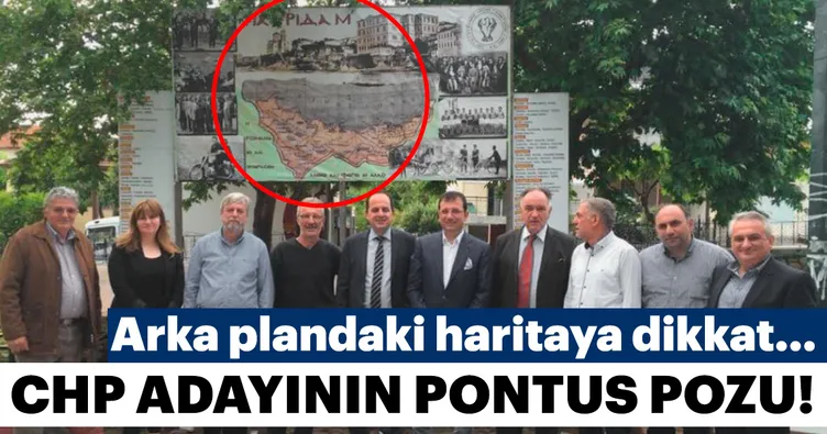 CHP adayının Pontus pozu