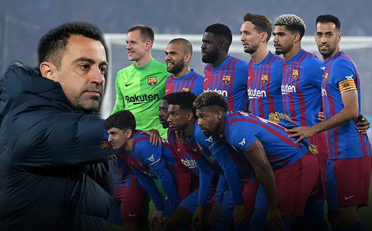 Barcelona’da ayrılık depremi! Xavi Hernandez biletlerini kesti tam 9 dünya yıldızı satış listesinde…