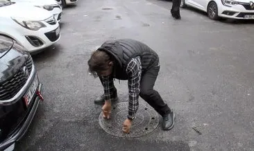 Fatih’te sağanak yağış sonrası zemin kattaki daireleri su bastı!