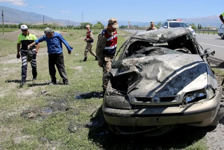 Yarasını unuttu, aracının derdine düştü!