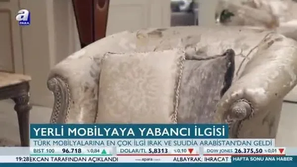 Yerli mobilyaya yabancı ilgisi