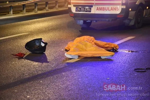 Şişli’de motosiklet devrildi: 1 ölü