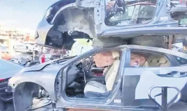 Ağır hasarlı araçlarla change vurgunu