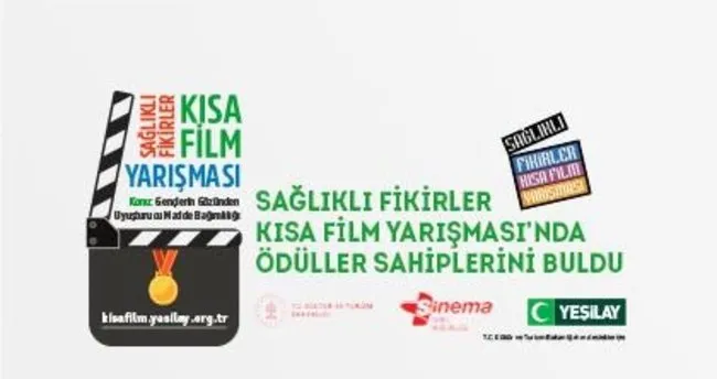 Yeşilay'ın 6. Sağlıklı Fikirler Kısa Film Yarışması'nın kazananları belli oldu