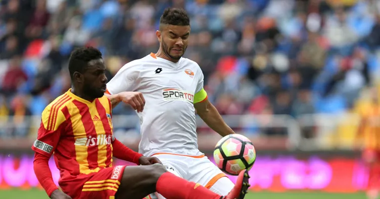 Küme düşen Adanaspor’dan Kayseri’ye çelme