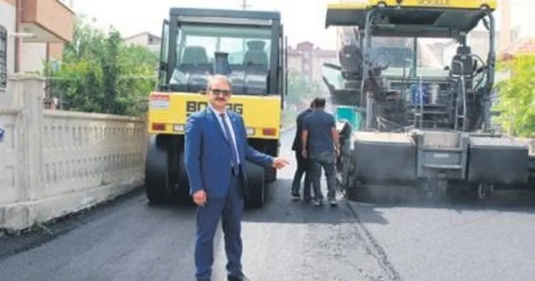 Hacılar Belediyesi asfalt sezonunu açtı