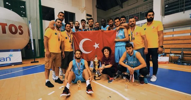 Beykent Üniversitesi basketbolda Avrupa 2.’si oldu!