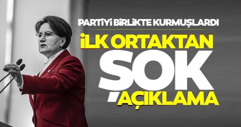 SON DAKİKA HABERİ... Akşener'e ilk ortağından şok! İYİ Parti kurucusundan 'Milliyetçilik' çıkışı