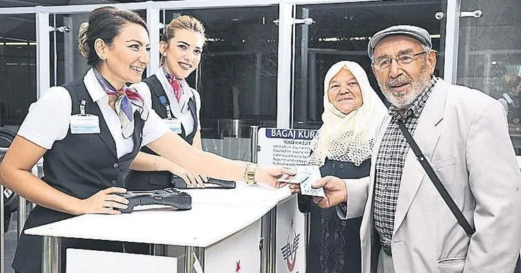 İndirimli biletle 353 binden fazla emekli seyahat etti