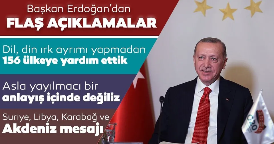 Son dakika: Başkan Erdoğan 12. Halifax Uluslararası Güvenlik Forumu'na video mesaj gönderdi