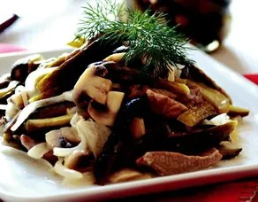 Beef Stroganoff