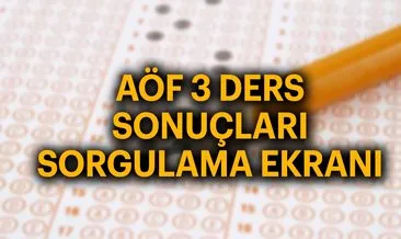 AÖF 2018 3 üç ders sınav sonuçları tarafından açıklandı! - Anadolu Üniversitesi AÖF geçme notu kaç?