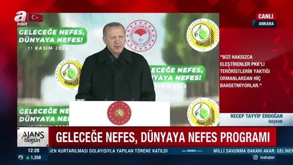 Cumhurbaşkanı Erdoğan'dan Geleceğe Nefes, Dünyaya Nefes programında önemli mesajlar | Video