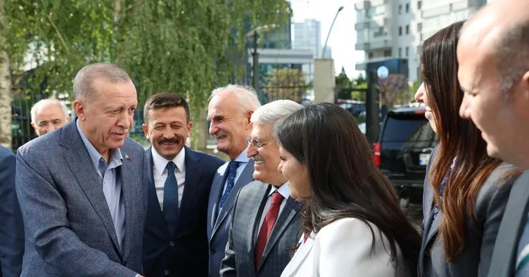 Başkan Erdoğan AK Parti Genel Merkezi’nde