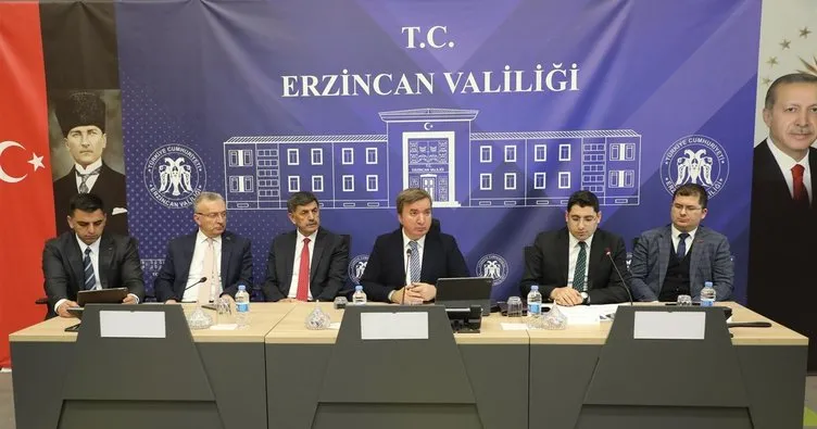 Erzincan’da vizyon projeleri tanıtım toplantısı düzenlendi