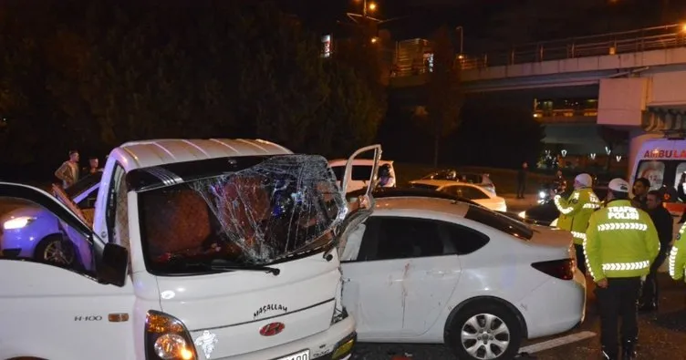 Vatan Caddesi’nde korkunç kaza: 4 yaralı
