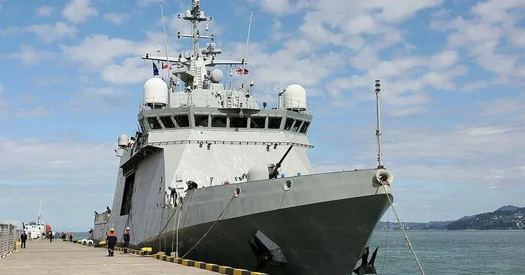NATO savaş gemileri Batum’a demir attı! Aralarında Türkiye’nin gemisi de var