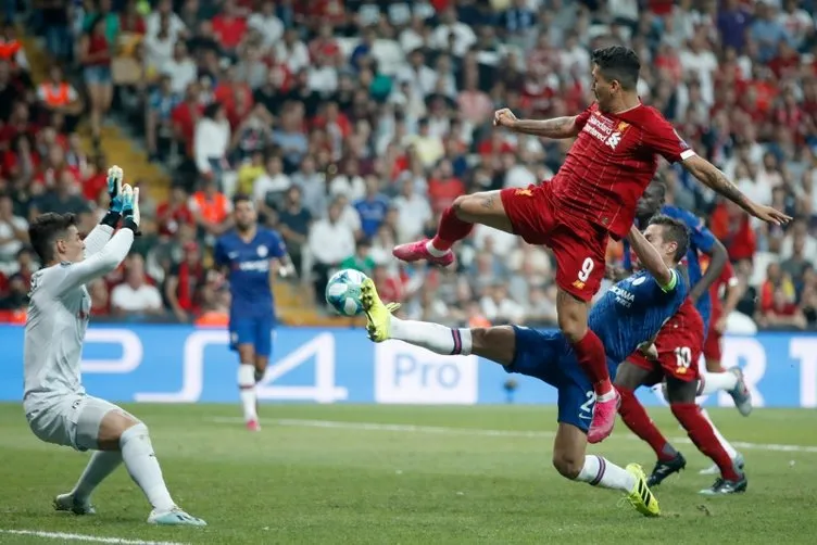 İşte Liverpool ve Chelsea arasında oynanan Süper Kupa finalinden kareler