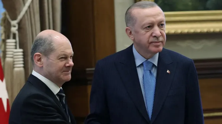 Ankara-Berlin hattında kritik temas! Başkan Erdoğan, Almanya Başbakanı Scholz ile görüşecek