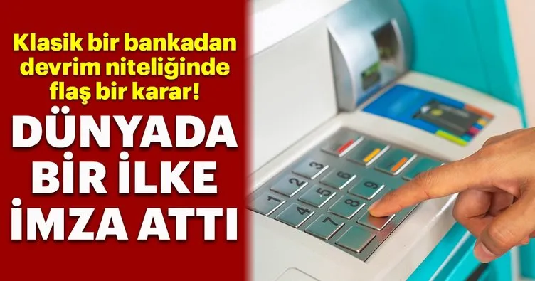 Dünyada bir ilk! Klasik bir banka ’Bitcoin ATM’si uygulaması başlattı...