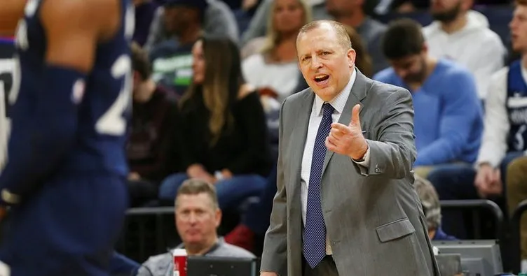 NBA’de Tom Thibodeau sezonun en iyi başantrenörü seçildi