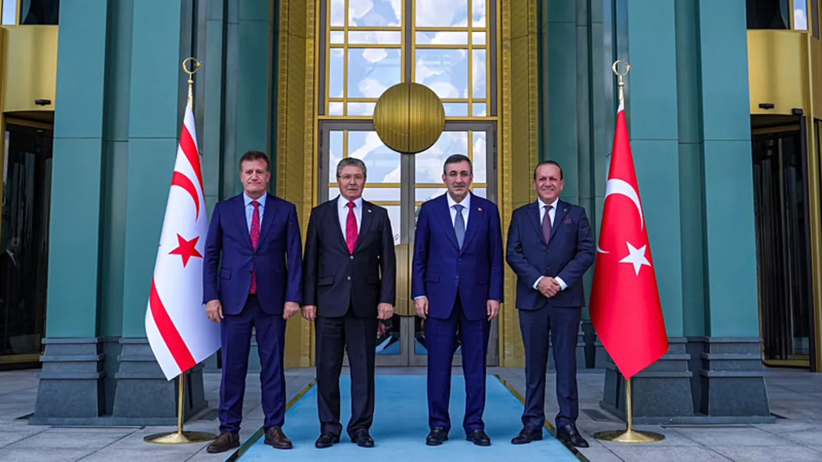 Cumhurbaşkanı Yardımcısı Yılmaz: Türkiye daima Kıbrıs Türk halkının yanında